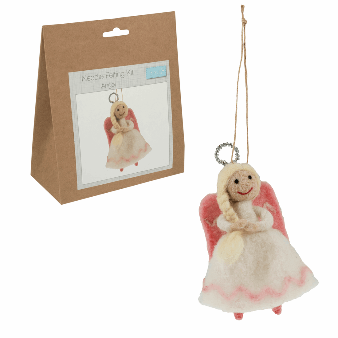 Trimits Needle Felting Kits Needle Felting Kit Angel - The Sewing Studio