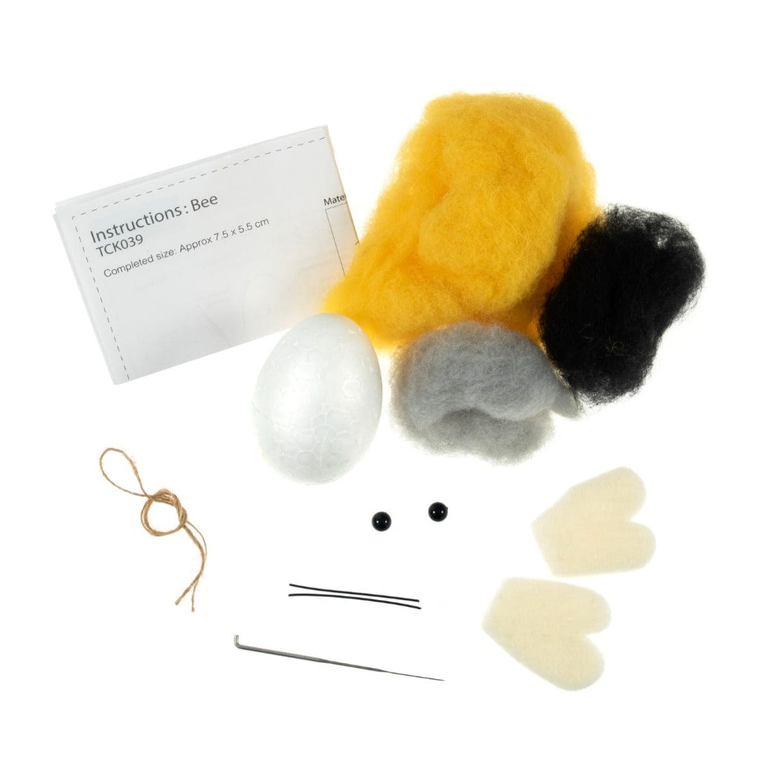 Trimits Needle Felting Kits Needle Felting Kit Bee - The Sewing Studio