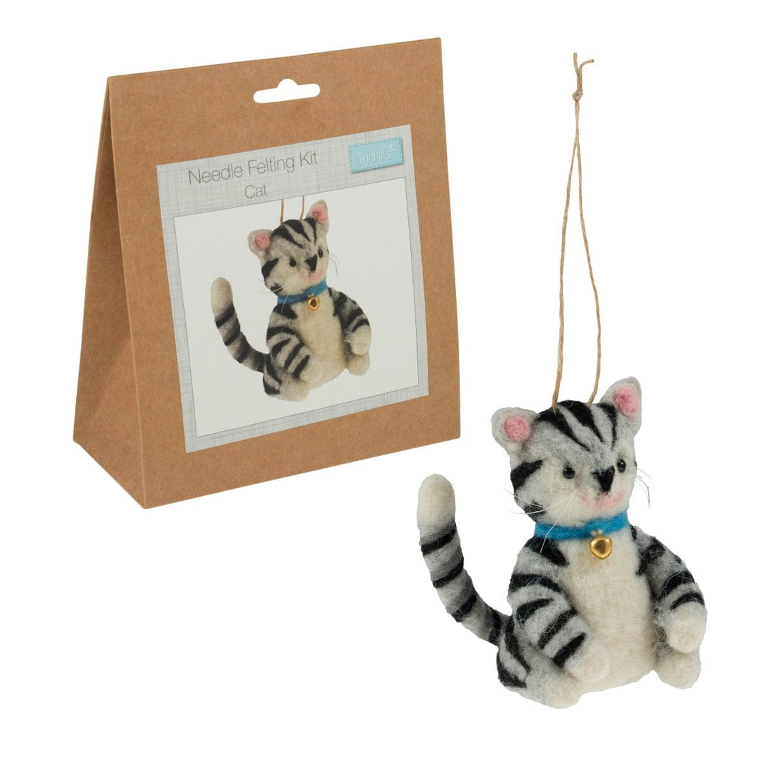 Trimits Needle Felting Kits Needle Felting Kit Cat - The Sewing Studio