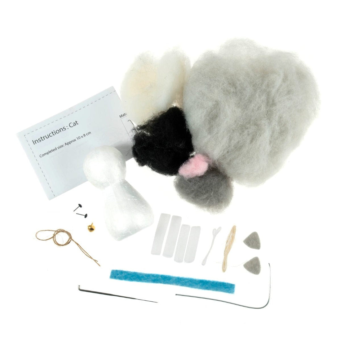 Trimits Needle Felting Kits Needle Felting Kit Cat - The Sewing Studio