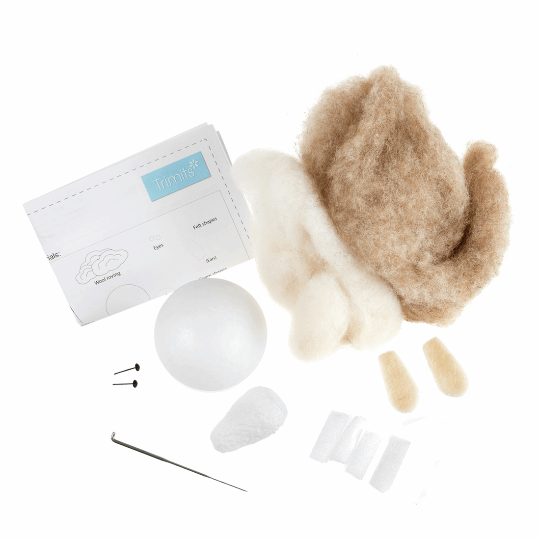Trimits Needle Felting Kits Needle Felting Kit Sheep - The Sewing Studio
