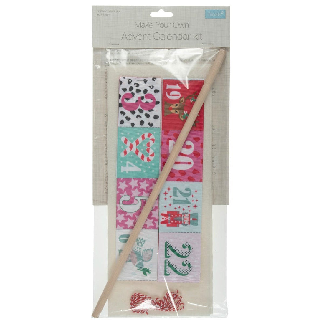 Trimits Sewing Kits Make Your Own Advent Calendar Kit - The Sewing Studio