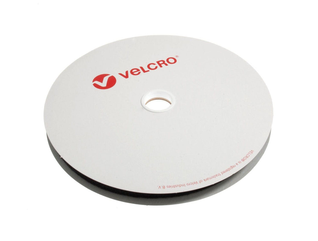 Velcro Velcro Velcro 20mm Sold By The Metre Sew-In Loop Black - The Sewing Studio