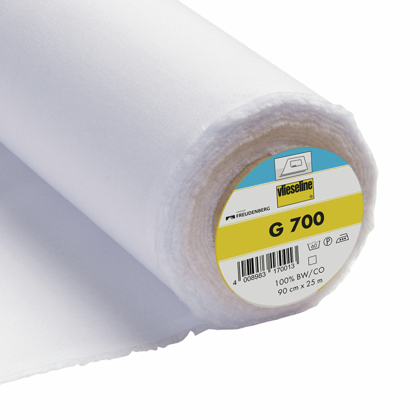 Vilene Interfacing Vilene Interfacing Iron On Woven Medium White Per 1/4 Metre - The Sewing Studio