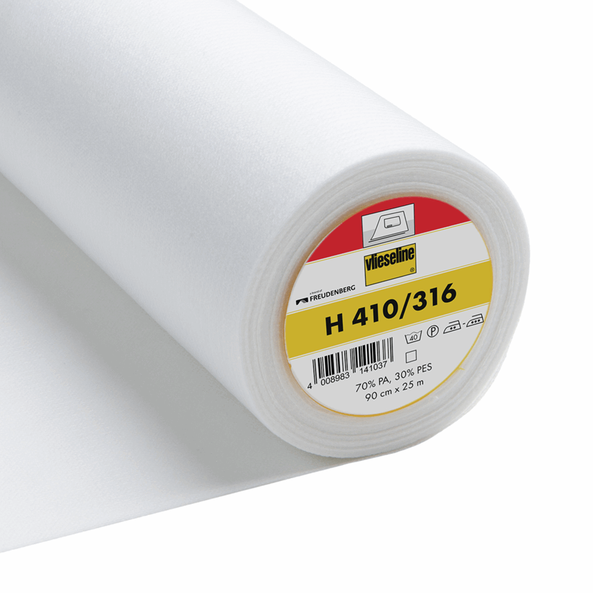 Vilene Interfacing Vilene Interfacing Ultra Soft Heavy White Iron On Per 1/4 Metre - The Sewing Studio