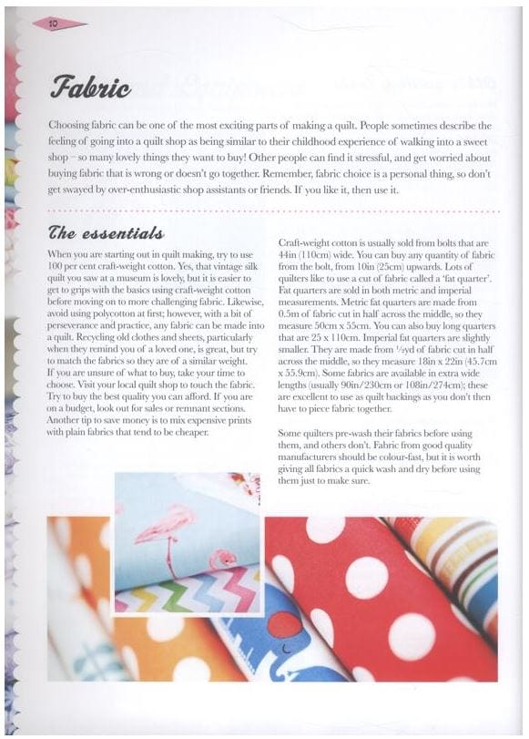 Wordery Books Beginners Guide to Quilting: 16 Projects to learn to Quilt - The Sewing Studio