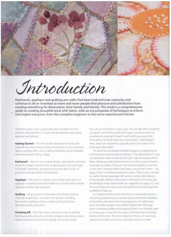 Wordery Books The Quilters Bible by Linda Clements - The Sewing Studio