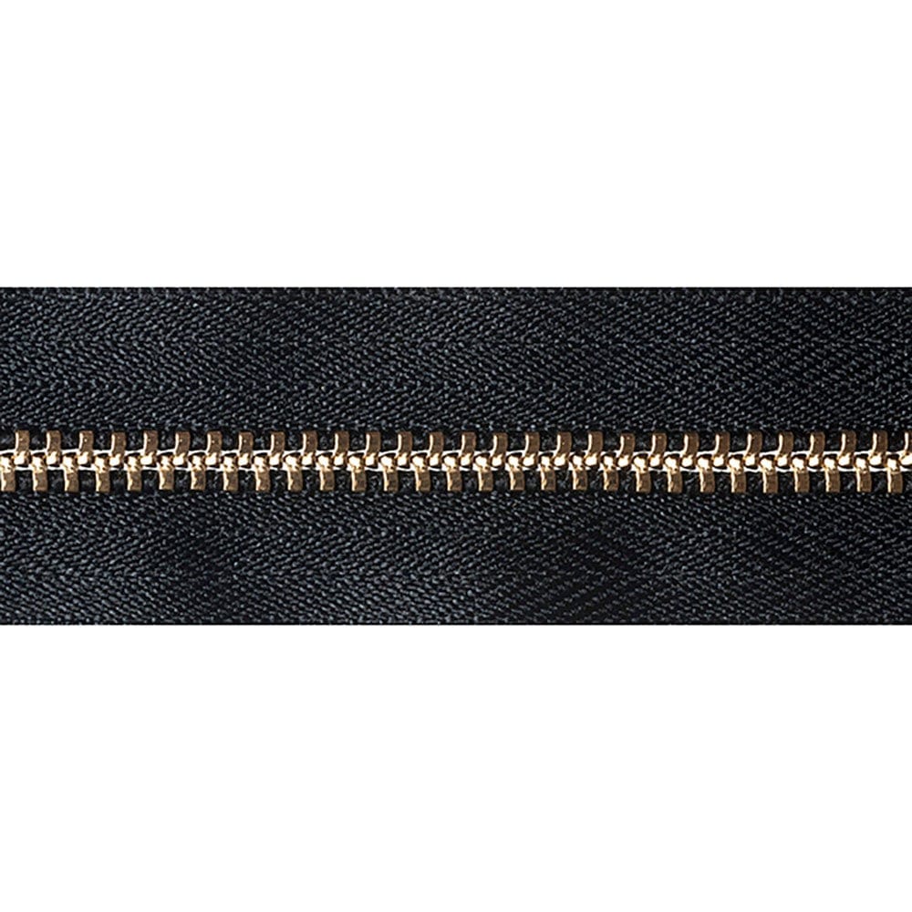YKK Zips YKK Brass Jeans Zip 20cm Colour 580 - The Sewing Studio