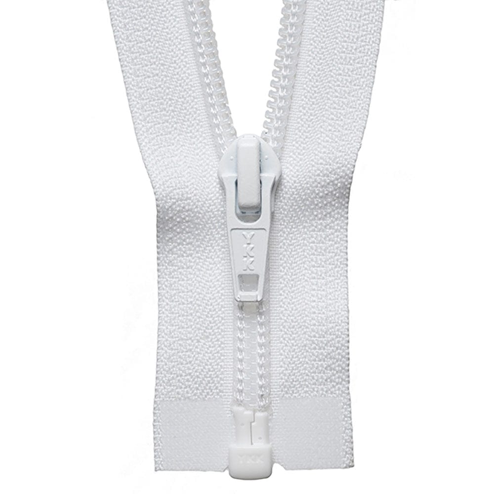 YKK Zips YKK Nylon Open End Zip 46cm Colour 501 - The Sewing Studio