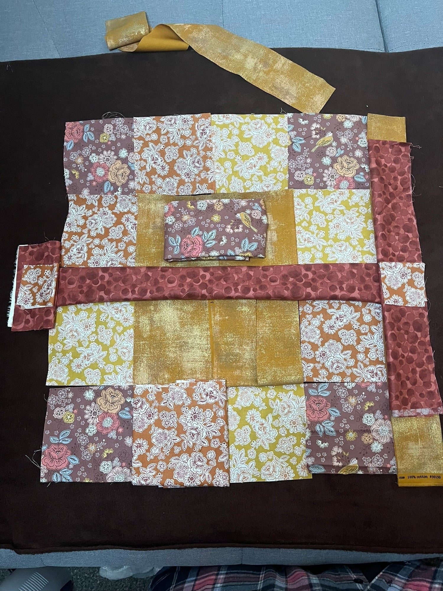Crafting with Lewis & Irene: Boho Patchwork Cushion Tutorial