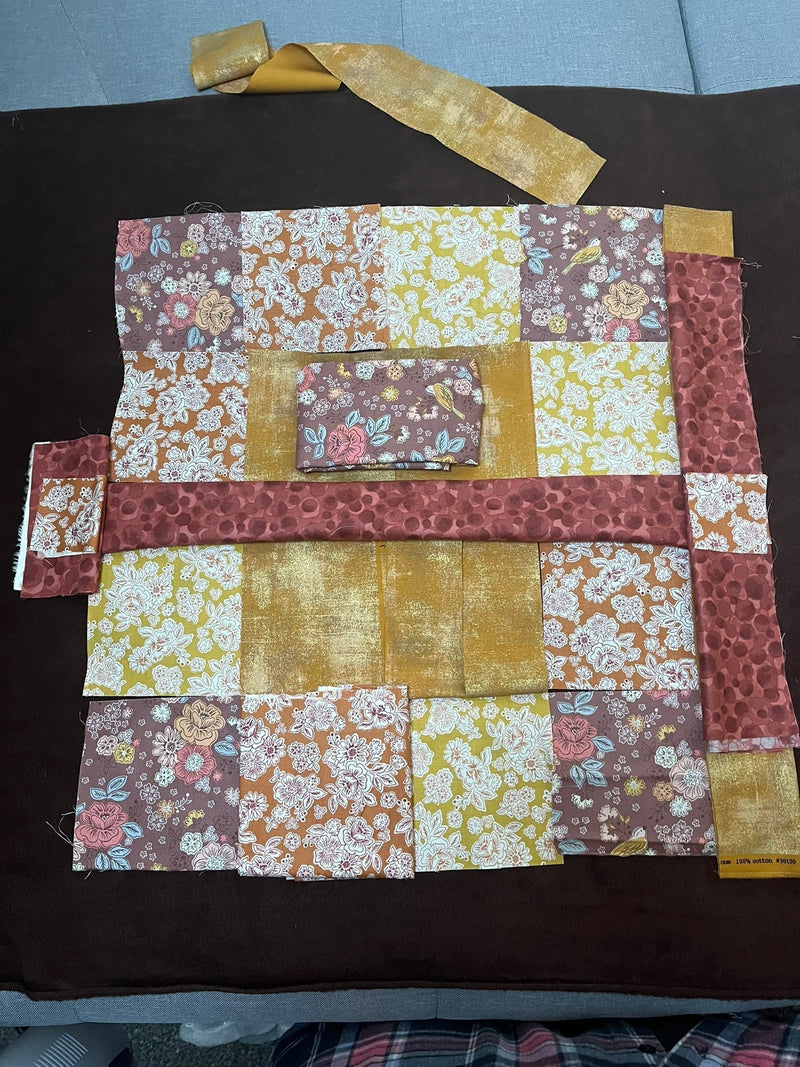 Crafting with Lewis & Irene: Boho Patchwork Cushion Tutorial