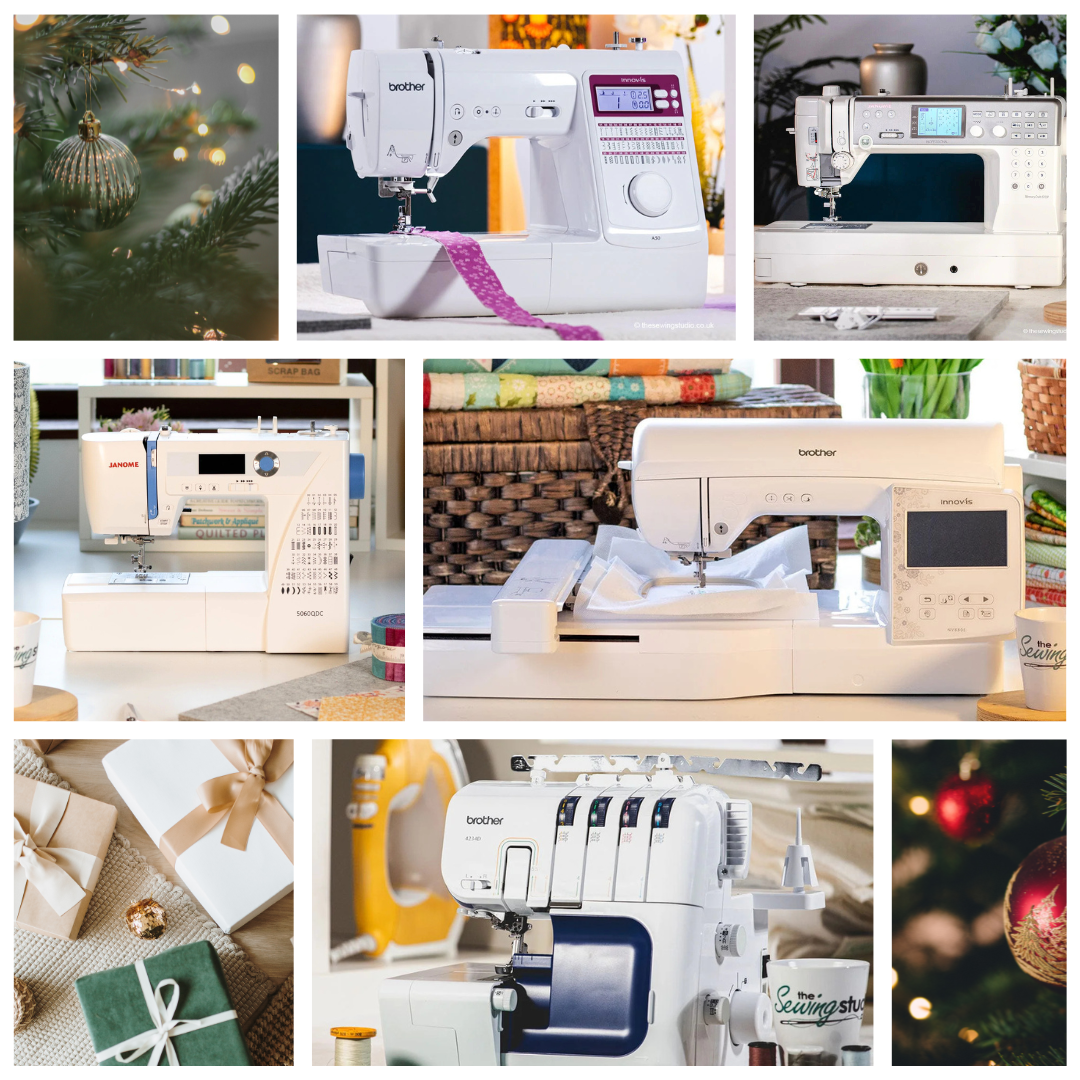 Christmas sewing machines