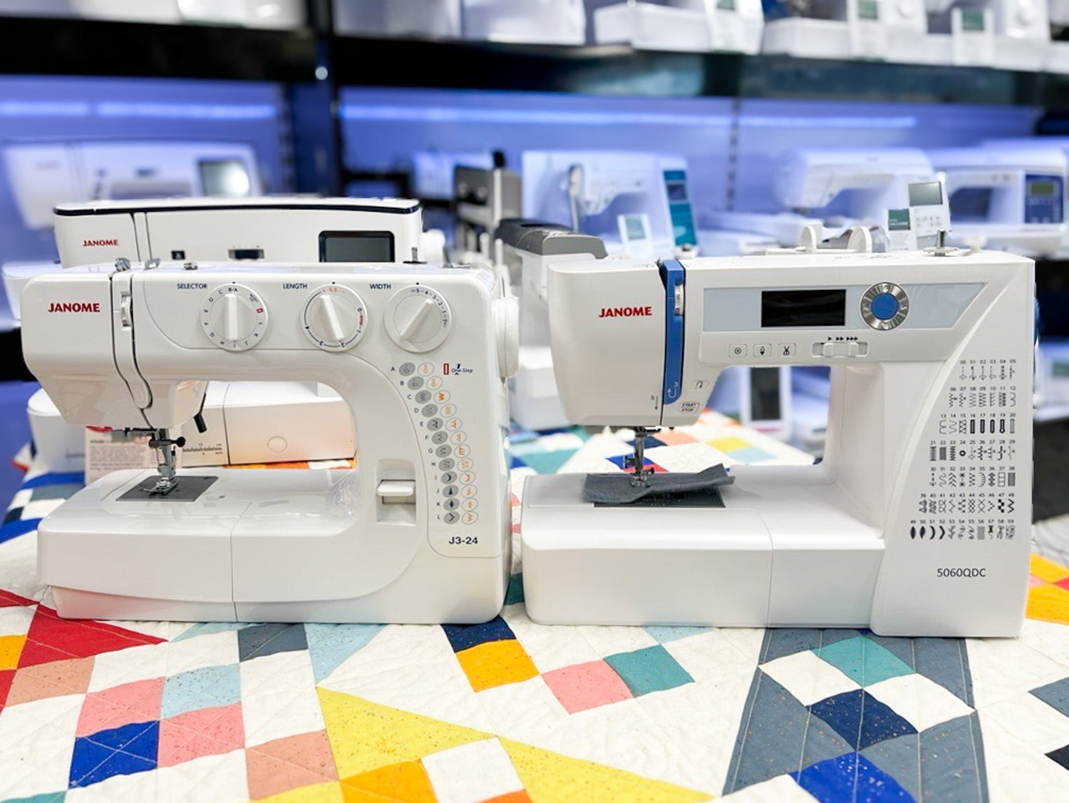 Mechanical vs Computerised sewing machine