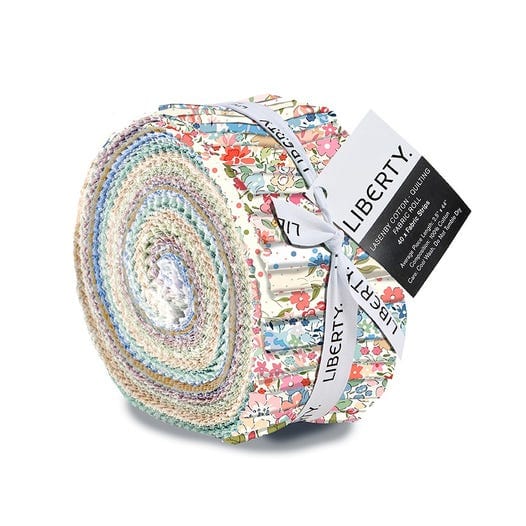 Liberty Fabric Pre Cuts Liberty Romatic Florals Fabric Roll - The Sewing Studio