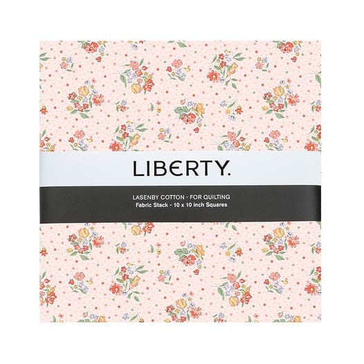 Liberty Fabric Pre Cuts Liberty Romatic Florals 10" Fabric Stack - The Sewing Studio