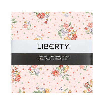 Liberty Fabric Pre Cuts Liberty Romatic Florals 5" Charm Pack - The Sewing Studio