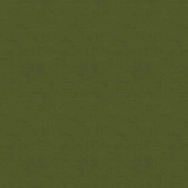 Makower Patchwork Fabric Linen Texture Olive 1473 G8