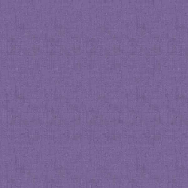 Makower Patchwork Fabric Linen Texture Violet 1473 L6