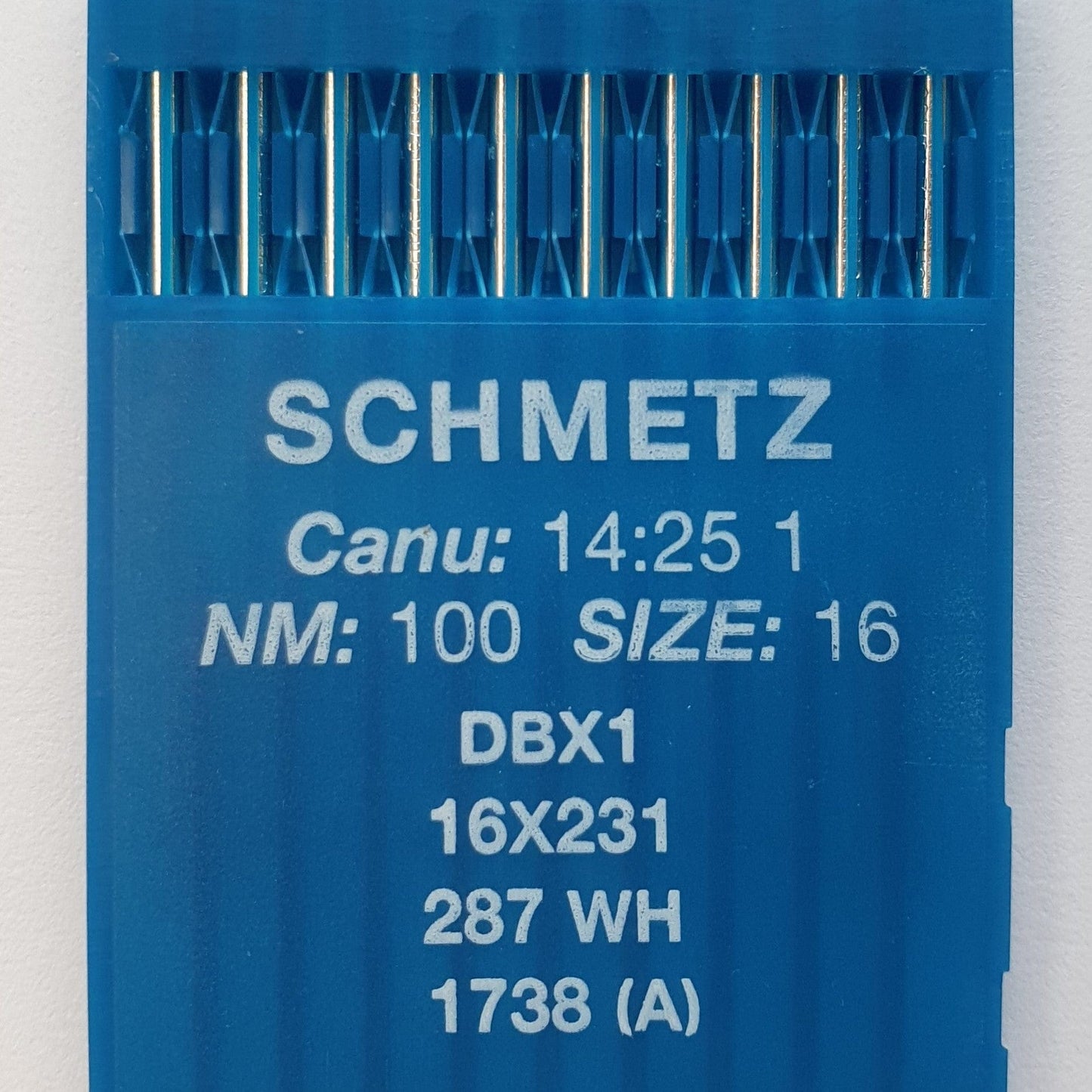 Schmetz Industrial Sewing Machine Needles Regular 16x231 Size 100/16 Pack of 10