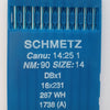 Schmetz Industrial Sewing Machine Needles Regular 16x231 Size 90/14 Pack of 10