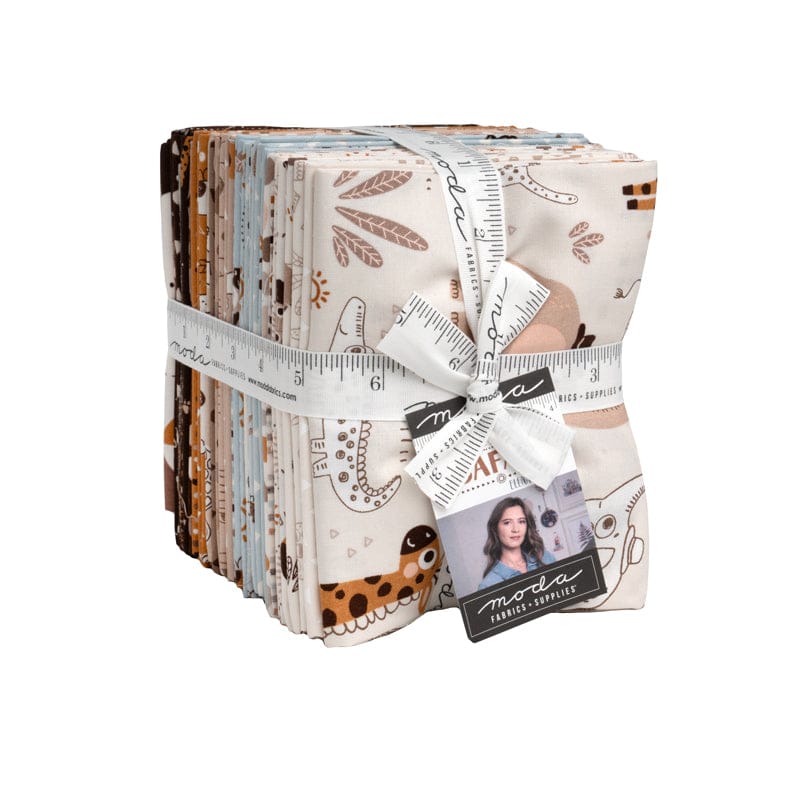 Moda Fabric Pre Cuts Moda Wildly Cute Safari Fat Quarter Bundle 30 Piece - The Sewing Studio