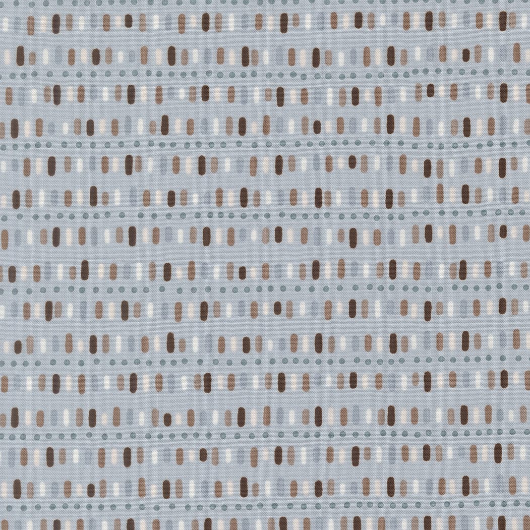 Blue Childrens Moda Fabric Moda Wildly Cute Safari - The Sewing Studio