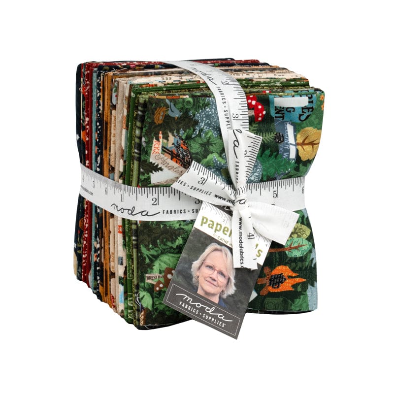 Moda Fabric Pre Cuts Moda Paper Trails Fat Quarter Bundle 26 Piece - The Sewing Studio