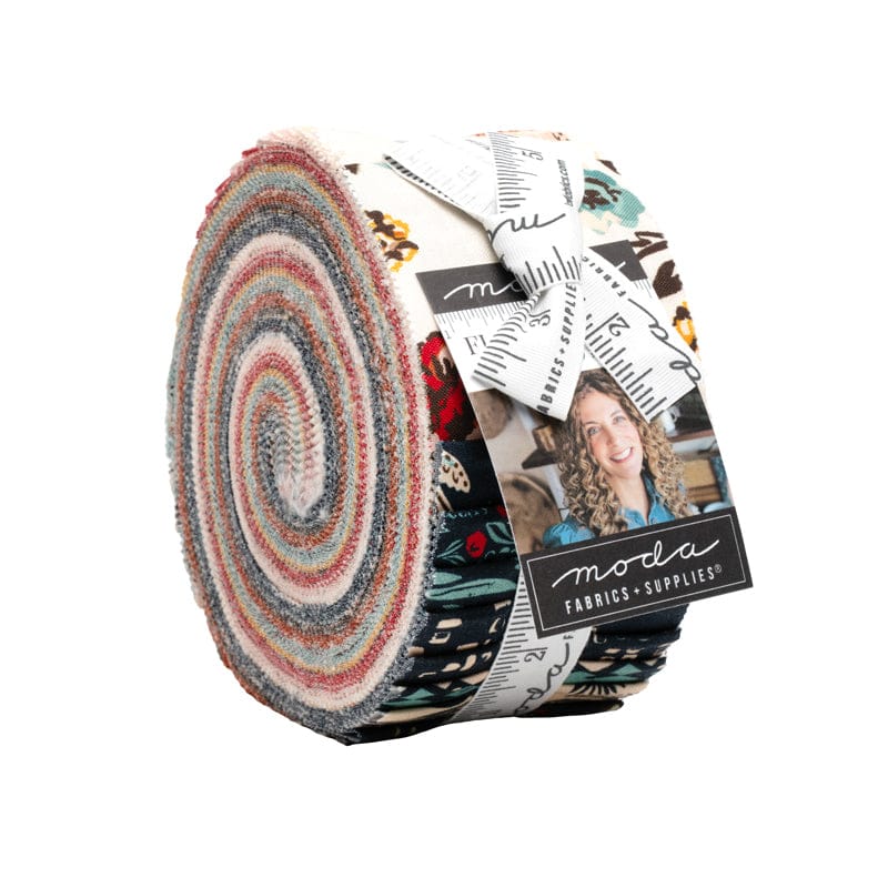 Moda Fabric Pre Cuts Moda Flora Thread Jelly Roll - The Sewing Studio