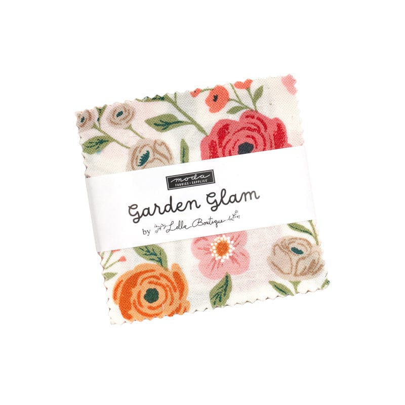 Moda Fabric Pre Cuts Moda Garden Glam Mini Charm - The Sewing Studio
