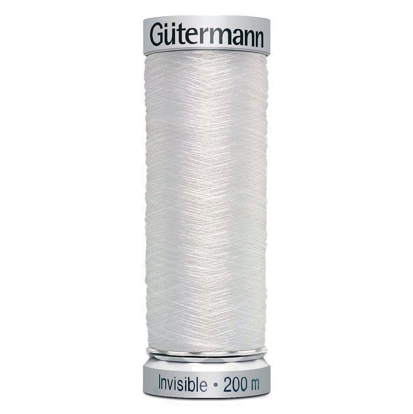 Gutermann Sulky Invisible 200m reel. Colour 1001