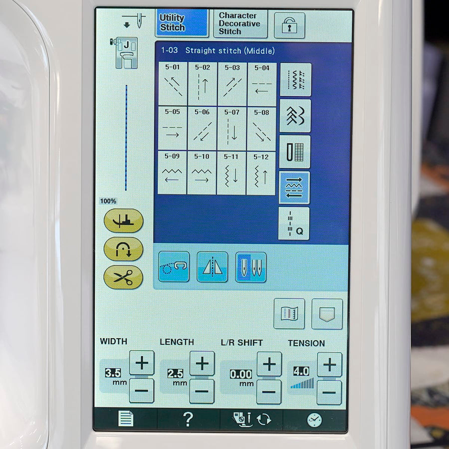 7-Point Feed System and Multi-Directional Sewing