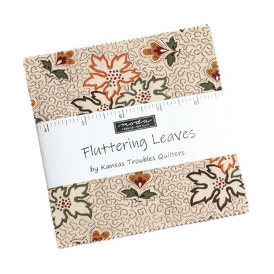 Moda Fabric Fluttering Leaves Charm Pack 9730PP