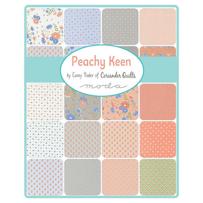 Moda Fabric Peachy Keen Charm Pack 29170PP assortment