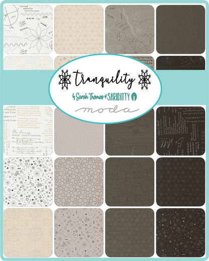 Moda Fabric Pre Cuts Moda Tranquility Charm Pack - The Sewing Studio