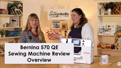 Bernina 570QE Sewing Machine Overview