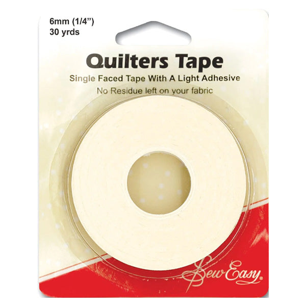 Sew Easy Quilters Tape Roll: 6mm wide x 27 metres