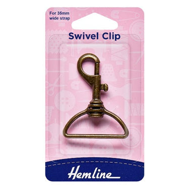 Swivel Clip: Bronze: 35mm