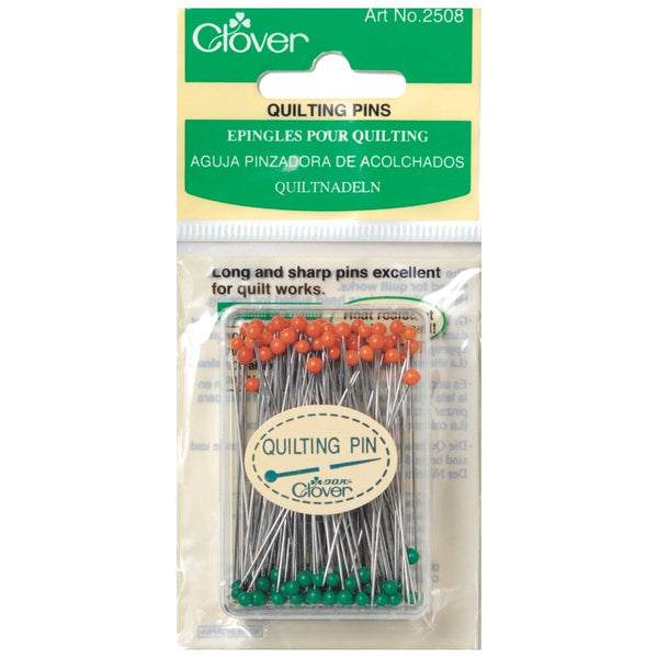 Clover Quilting Pins: 48mm: 100 Pieces