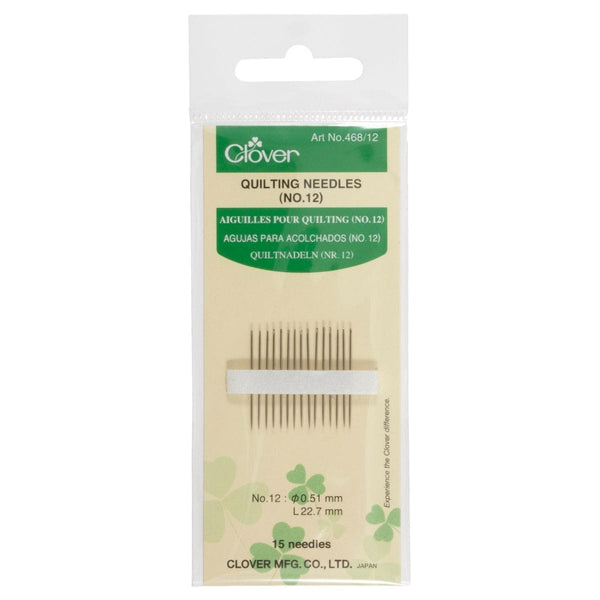 Hand Sewing Needles: Quilting Needles: Pack of 15