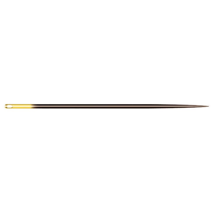 Hand Sewing Needles: Clover Black Gold: Quilting Between: Size 12