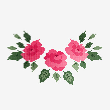 Free Pattern: Chelsea Rose (Cross Stitch)