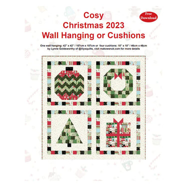 Free Pattern: Cosy Christmas Wall Hanging Or Cushion