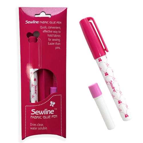 Sewline Water Soluble Glue Marker & Blue Refill