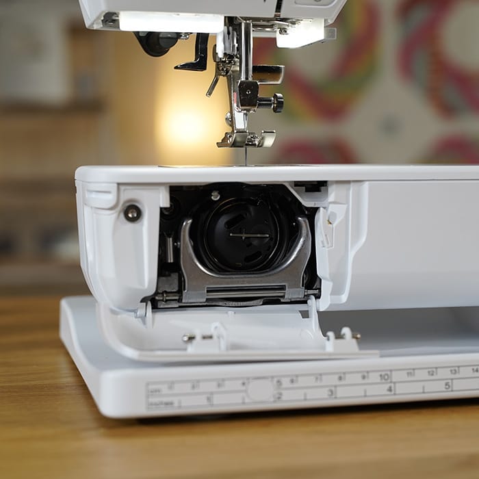 BERNINA Hook System and Jumbo Bobbin