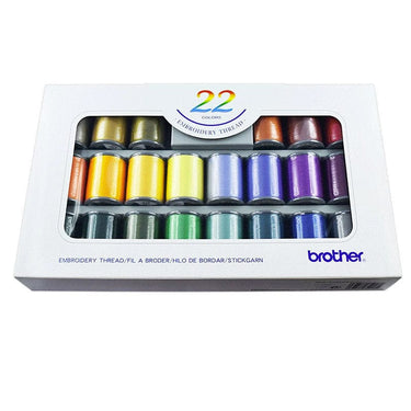 Brother Embroidery Thread Set ETS22N - 22 colours