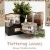 Moda Fabric Fluttering Leaves Layer Cake 9730LC Lifestyle
