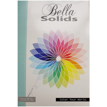 Moda Fabric Bella Solid Shade Card