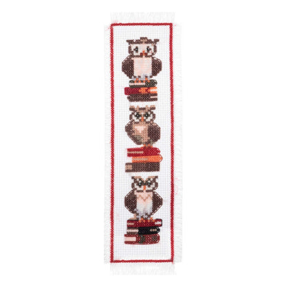 Cross Stitch Bookmark Kit Owls