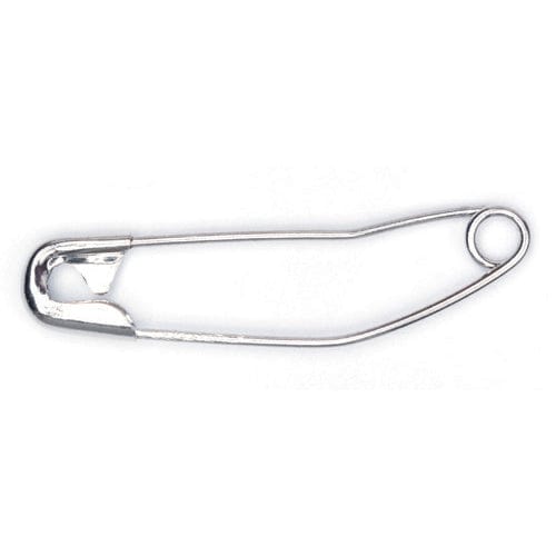 Curved Safety Pins: Value Pack: 38mm: 150 Pieces