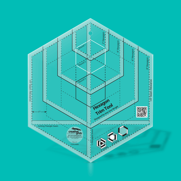 Creative Grids Non slip: Hexagon Trim Tool